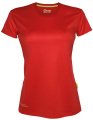 Dames Sportshirt  CONA SPORTS Evolution Tech Tee Rood